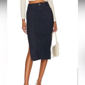 Favorite daughter Mischa Flores denim skirt - new with tags